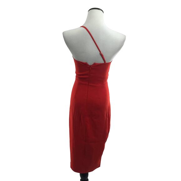 Lovers and Friends Blood Orange Lazo Midi Dress - Picture 9 of 12